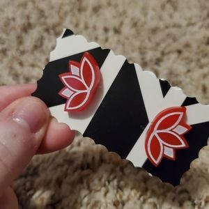 Lotus Flower Earrings